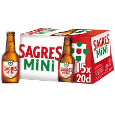Cerveja Sagres Mini 15x25cl