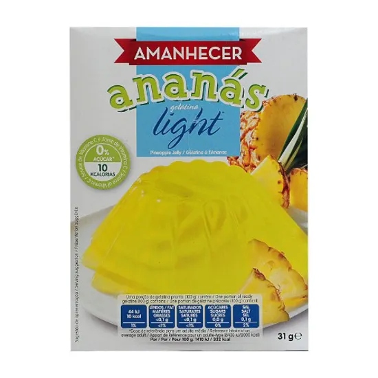 Gelatina Ananás Light Amanhecer