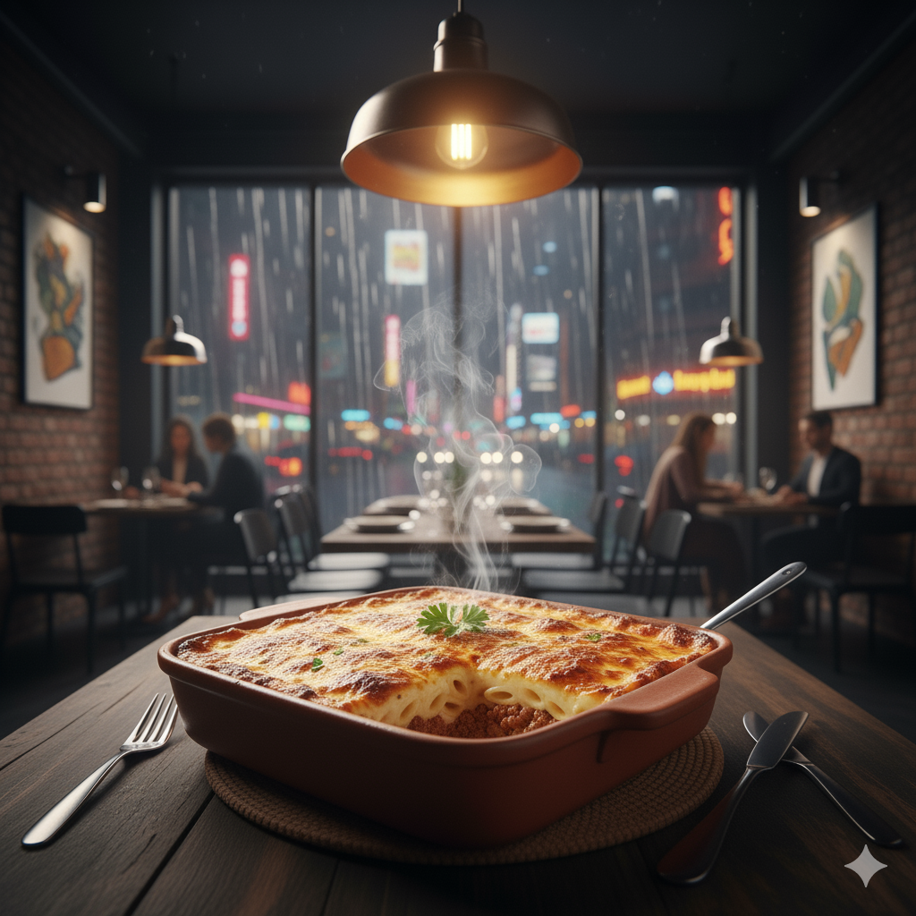 مكرونه بالباشميل