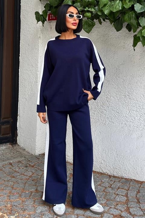 Ensemble stylé bleu marine