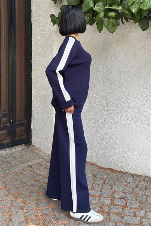 Ensemble stylé bleu marine