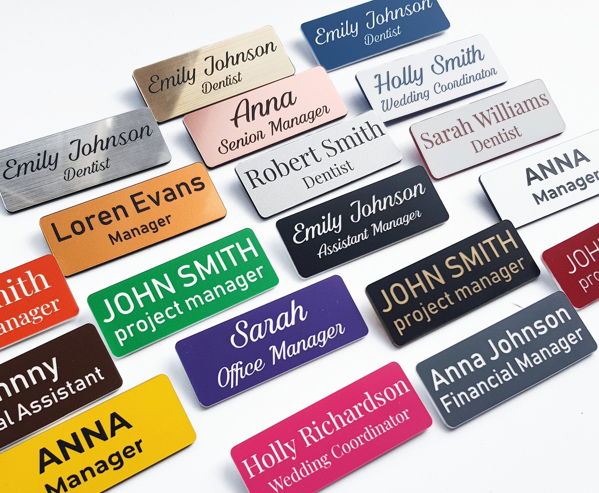 Custom Name Badges