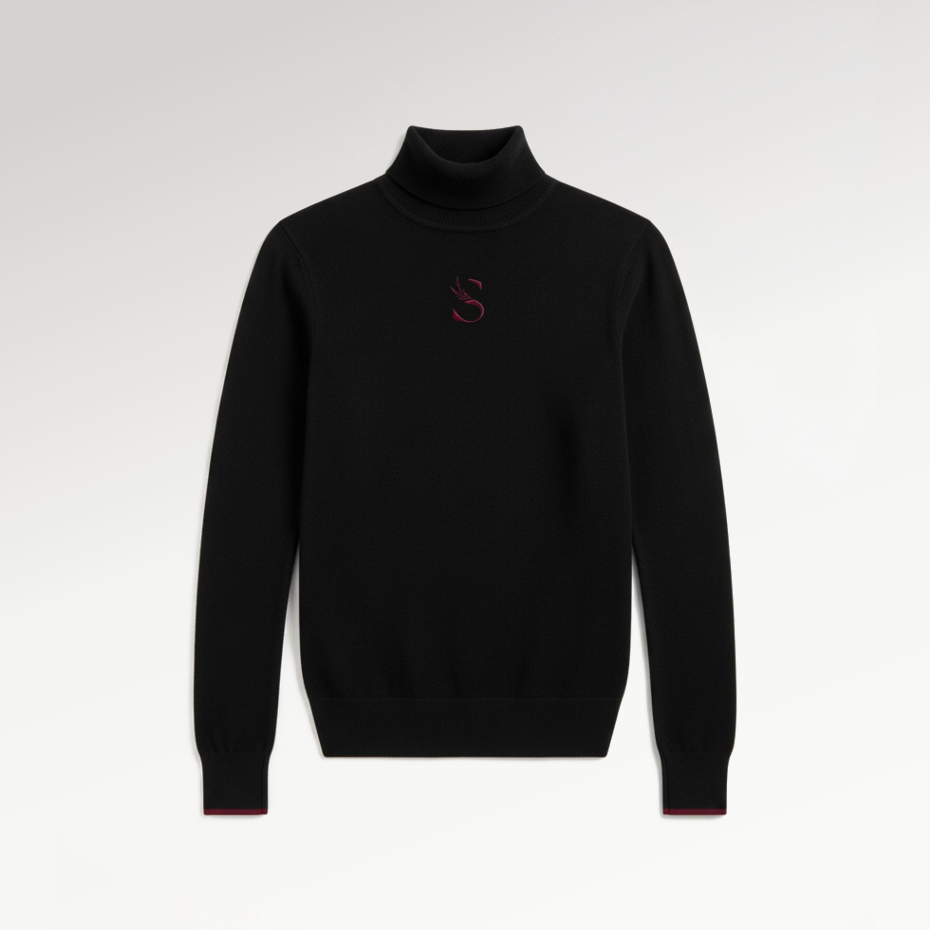 Black Turtleneck Sweater