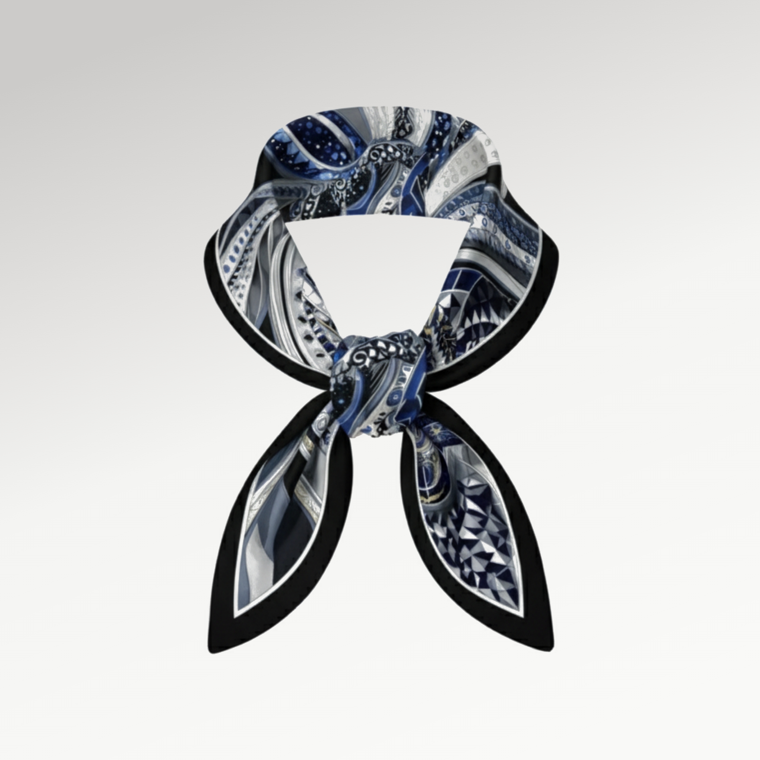 Silk Patterned Scarf
