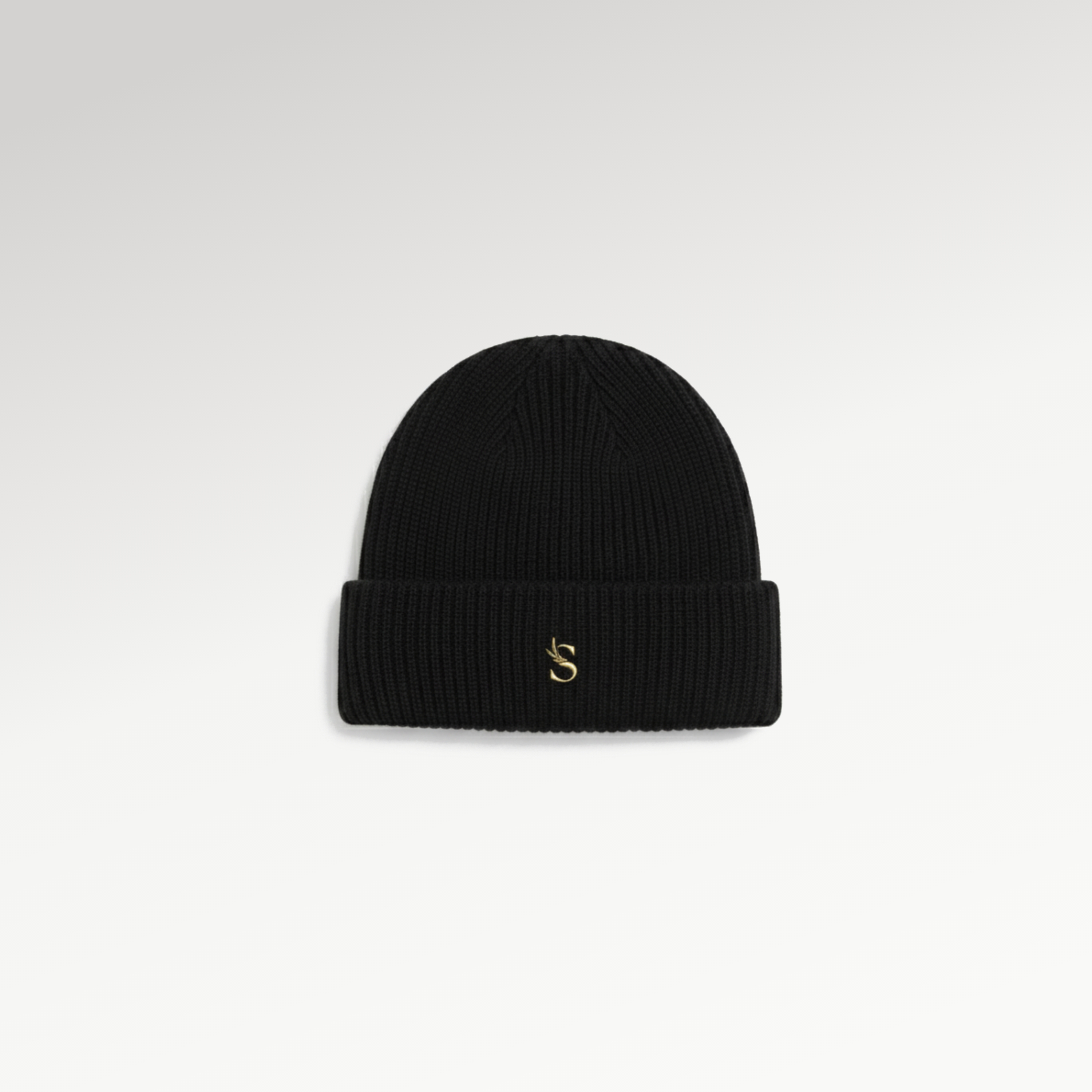 Black Knit Beanie