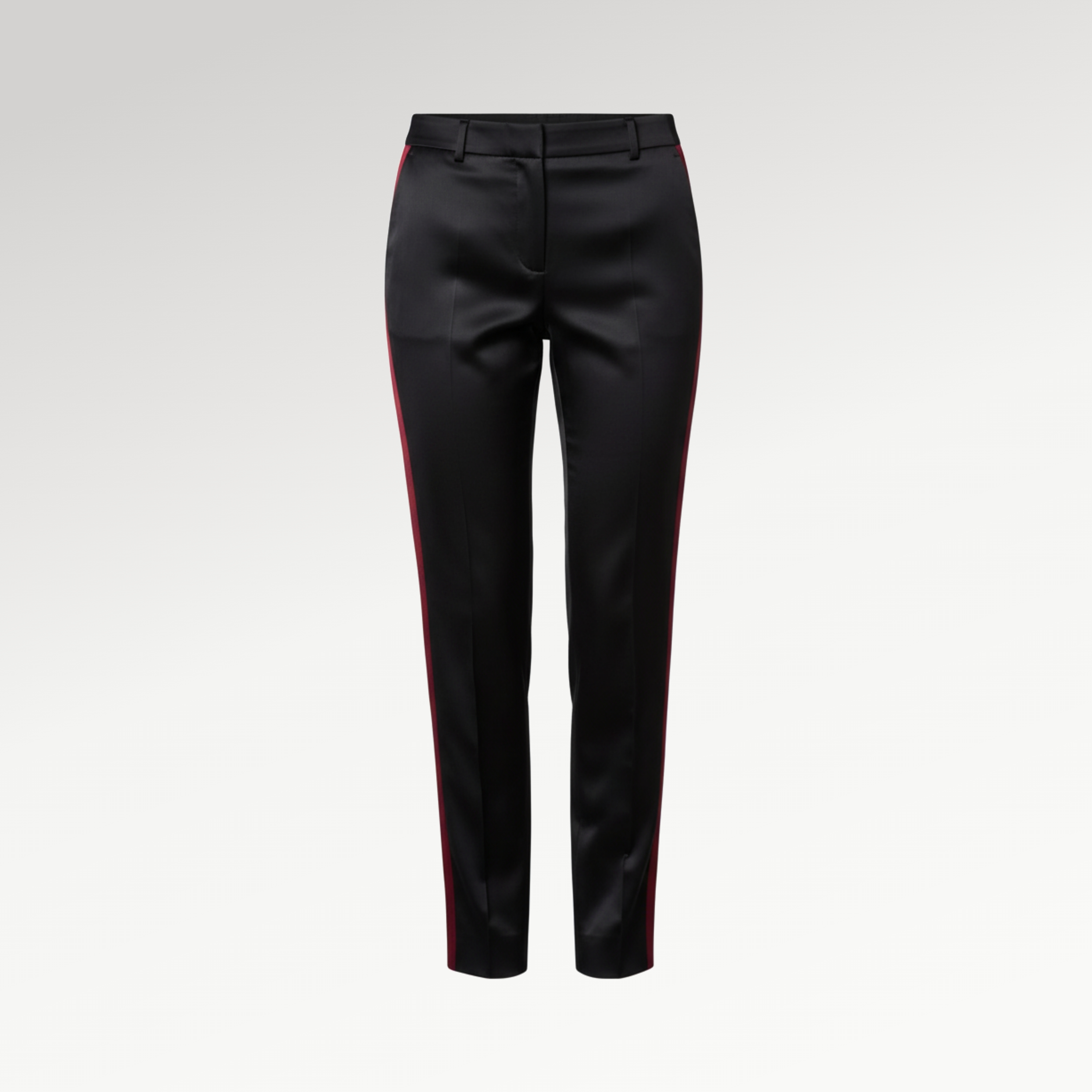 Black Slim-Fit Trousers
