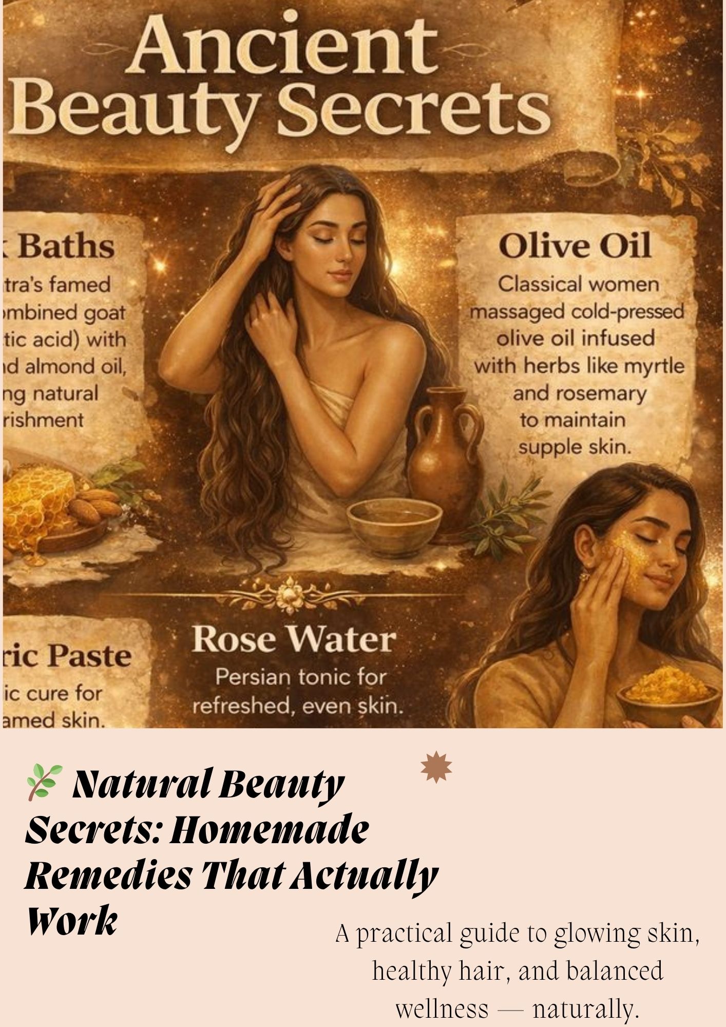 🌿Natural Beauty Secrets: The Glow Blueprint