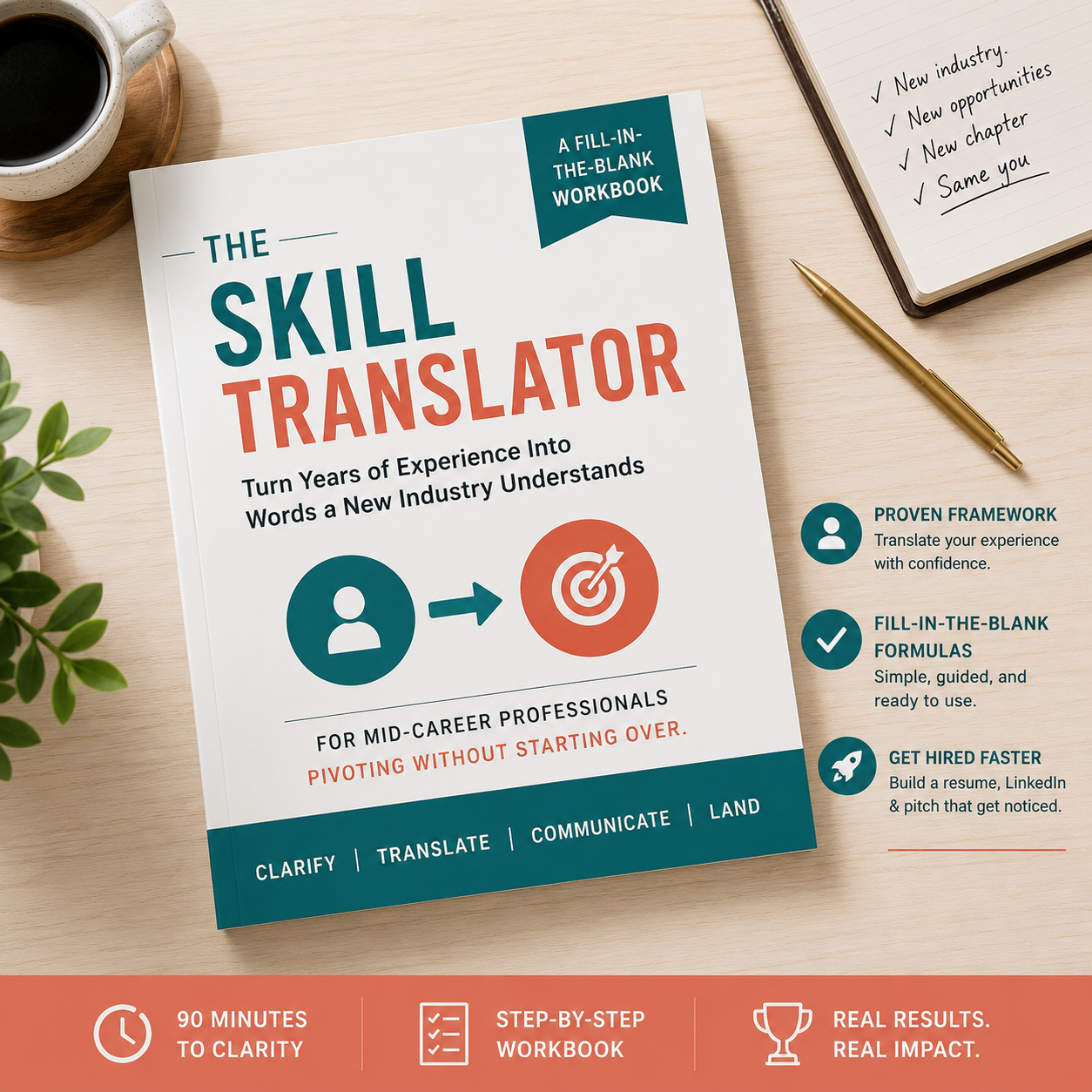 Career Change Resume Examples & Templates | Mid-Career Pivot Workbook