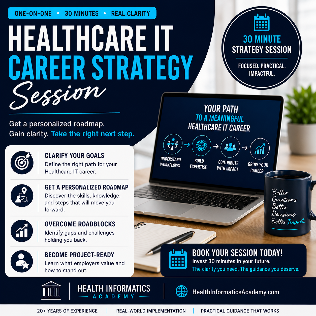 HealthcareIT Career Strategy Session (30 minutes)