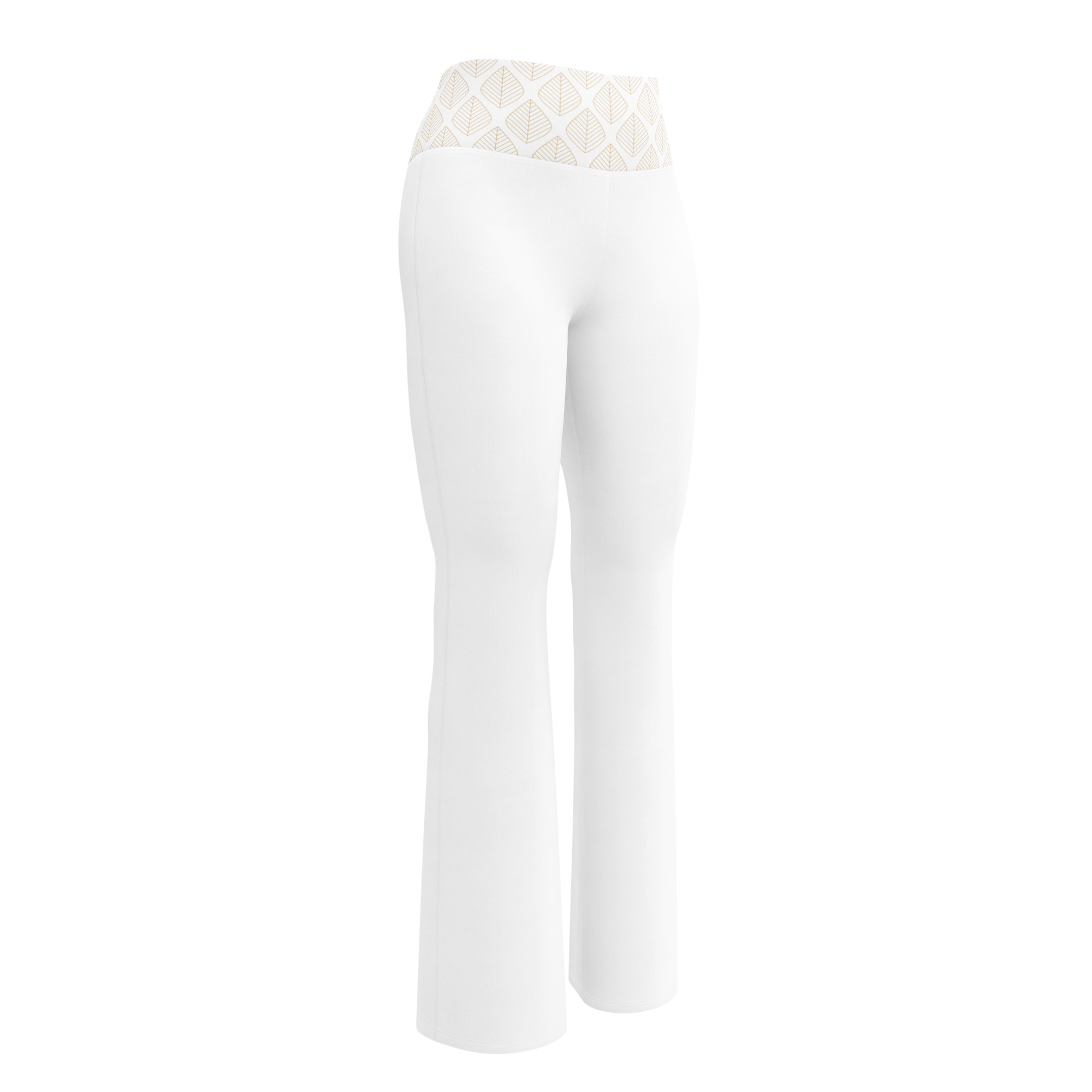 Paper Leaf Flare leggings