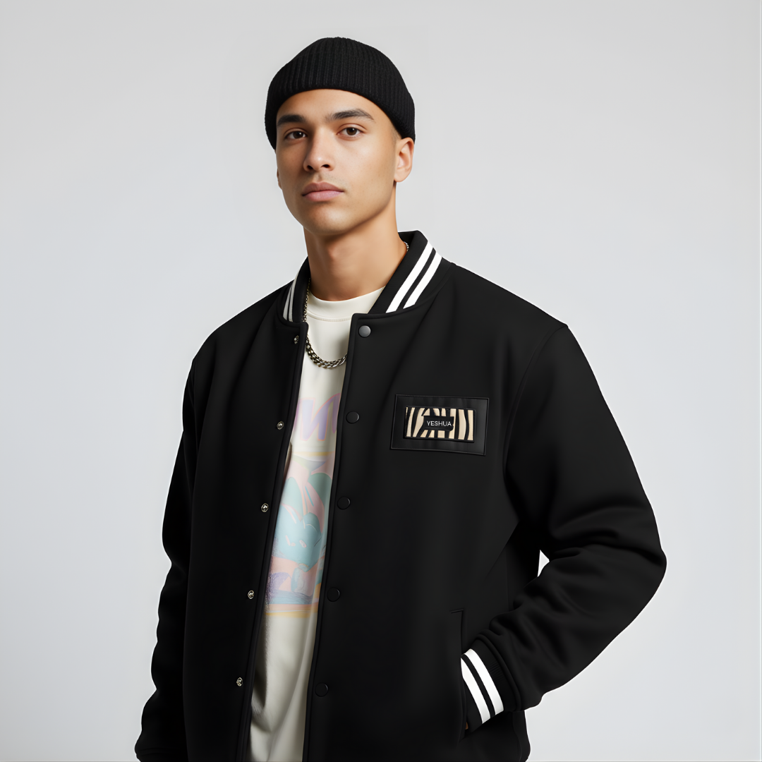 The YESHUA Minimal Zebra Designer Premium Jacket
