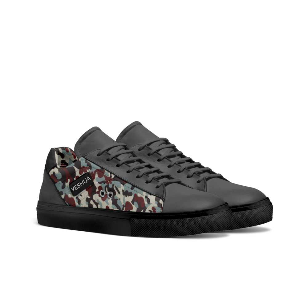 YESHUA Camouflage Low-Top Sneaker