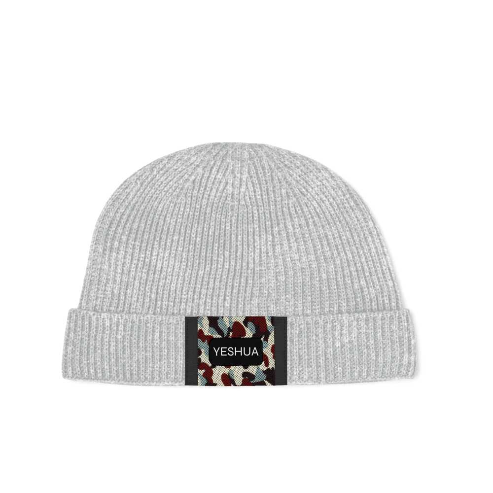 Gray Knit Beanie