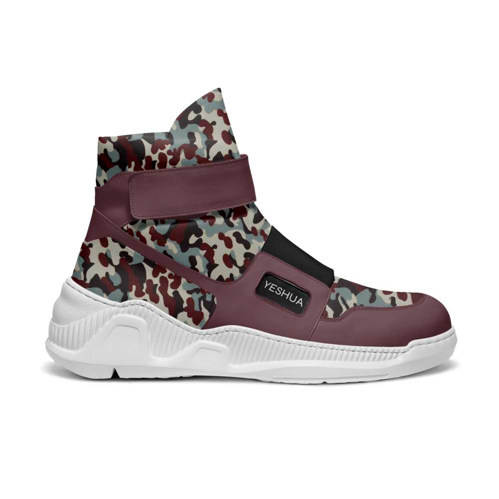 YESHUA Camouflage High-Top Sneaker