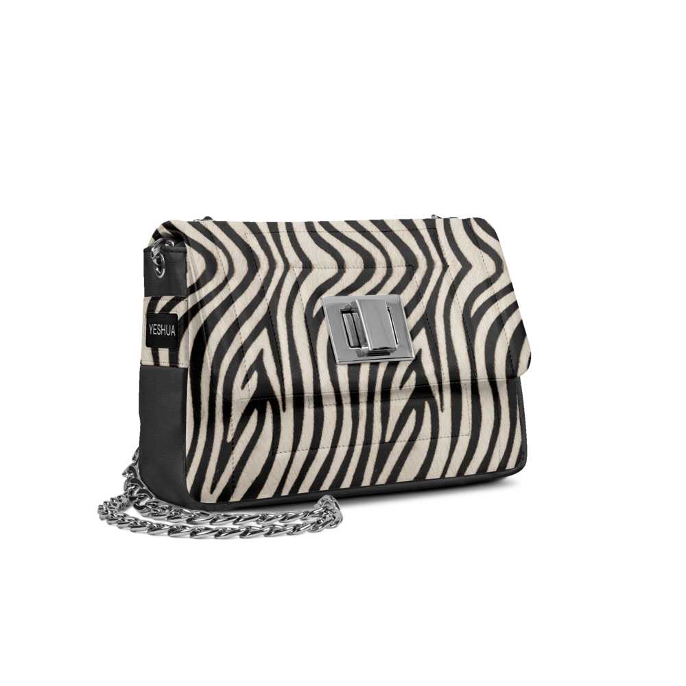 YESHUA Zebra Luxe Elegant Dress Bag