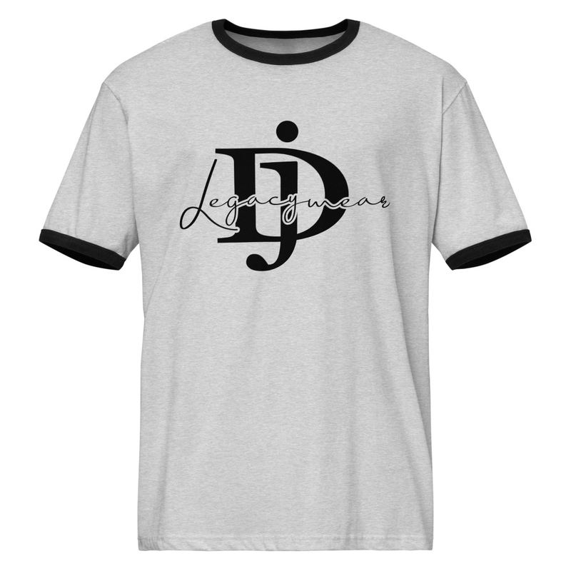 DJLW ringer t-shirt Black Label