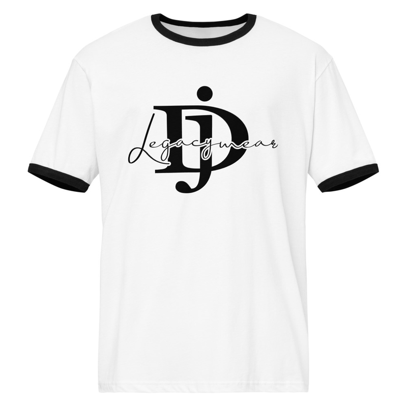 DJLW ringer t-shirt Black Label
