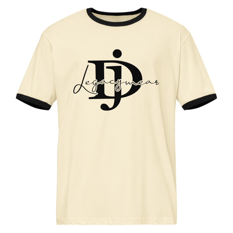 DJLW ringer t-shirt Black Label