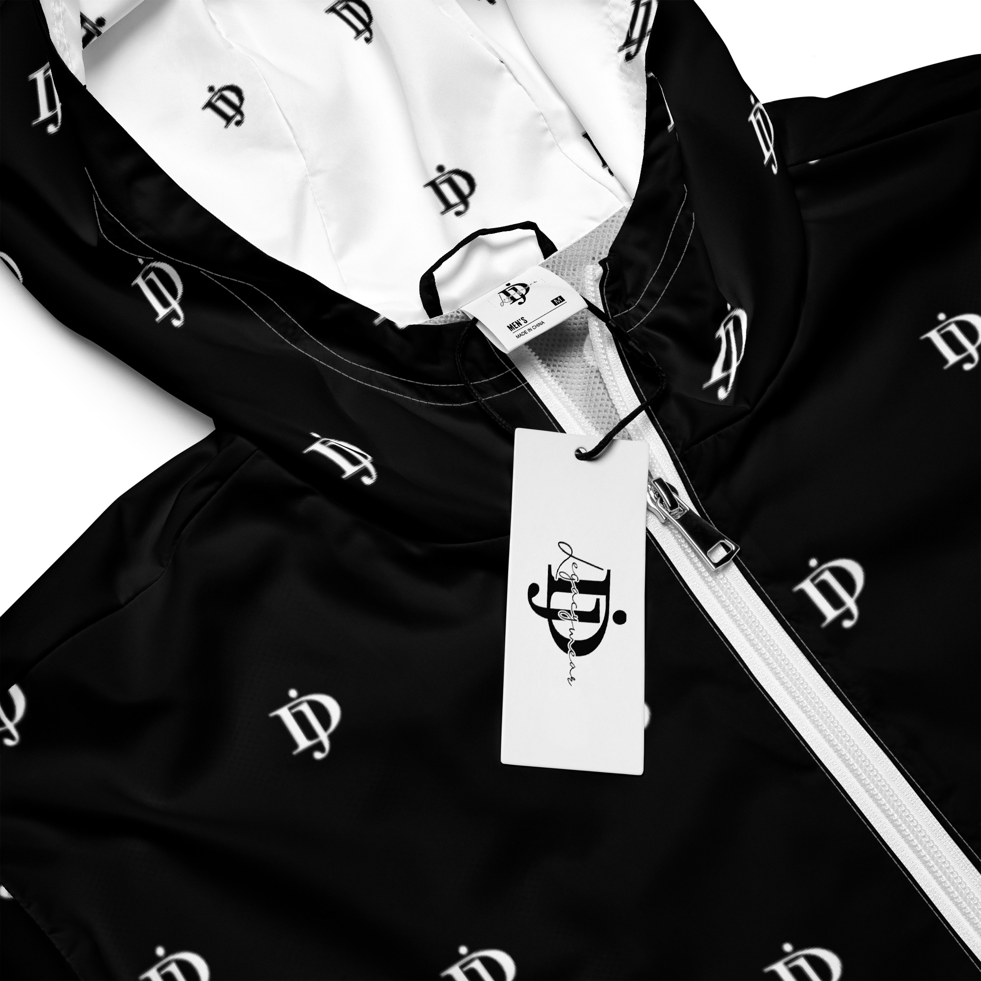 Dj Legacywear (Bla/Wh/R) Windbreaker Jacket