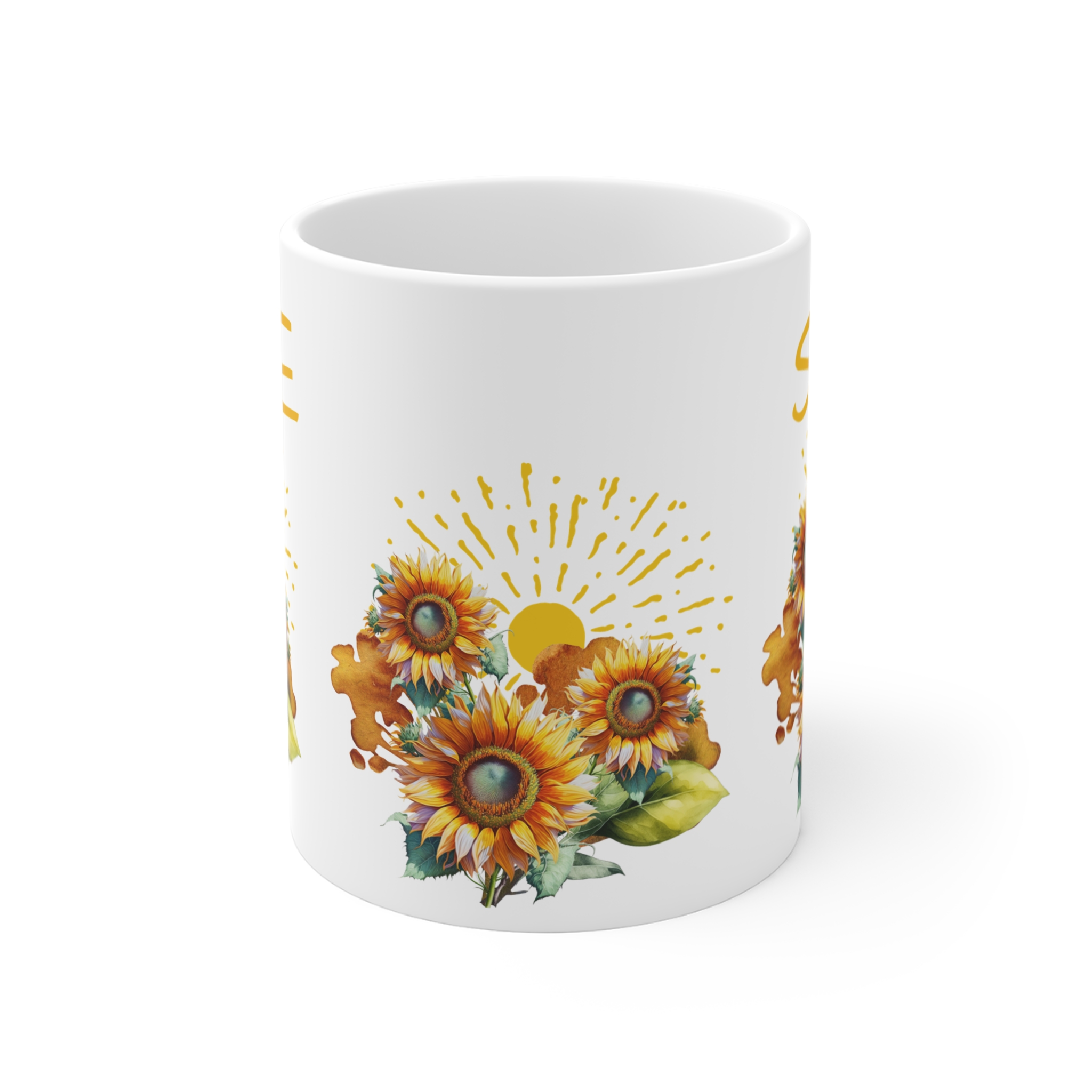SHINE Sunflowers 11 oz Mug