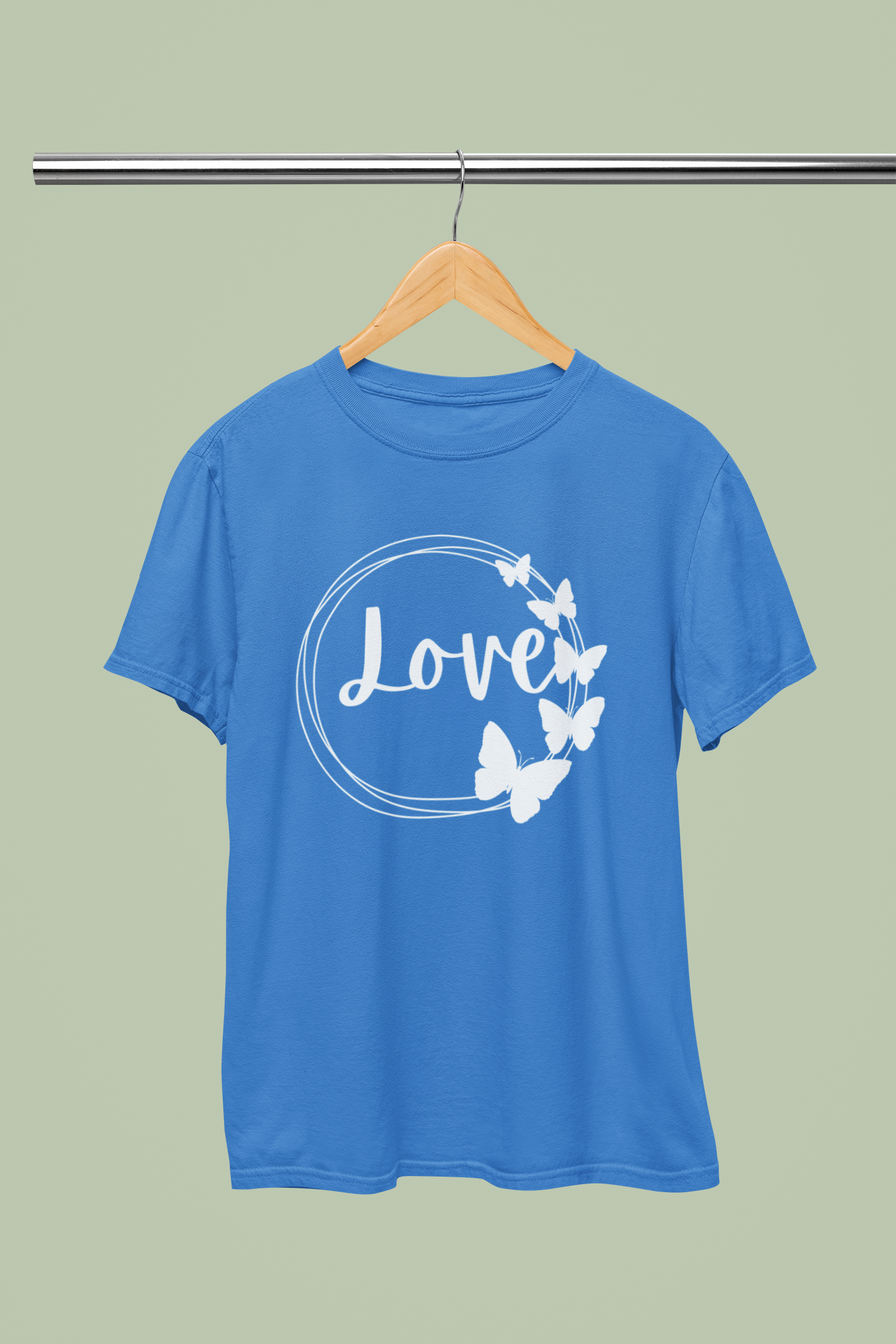 Love with Butterflies Softstlyle T-Shirt