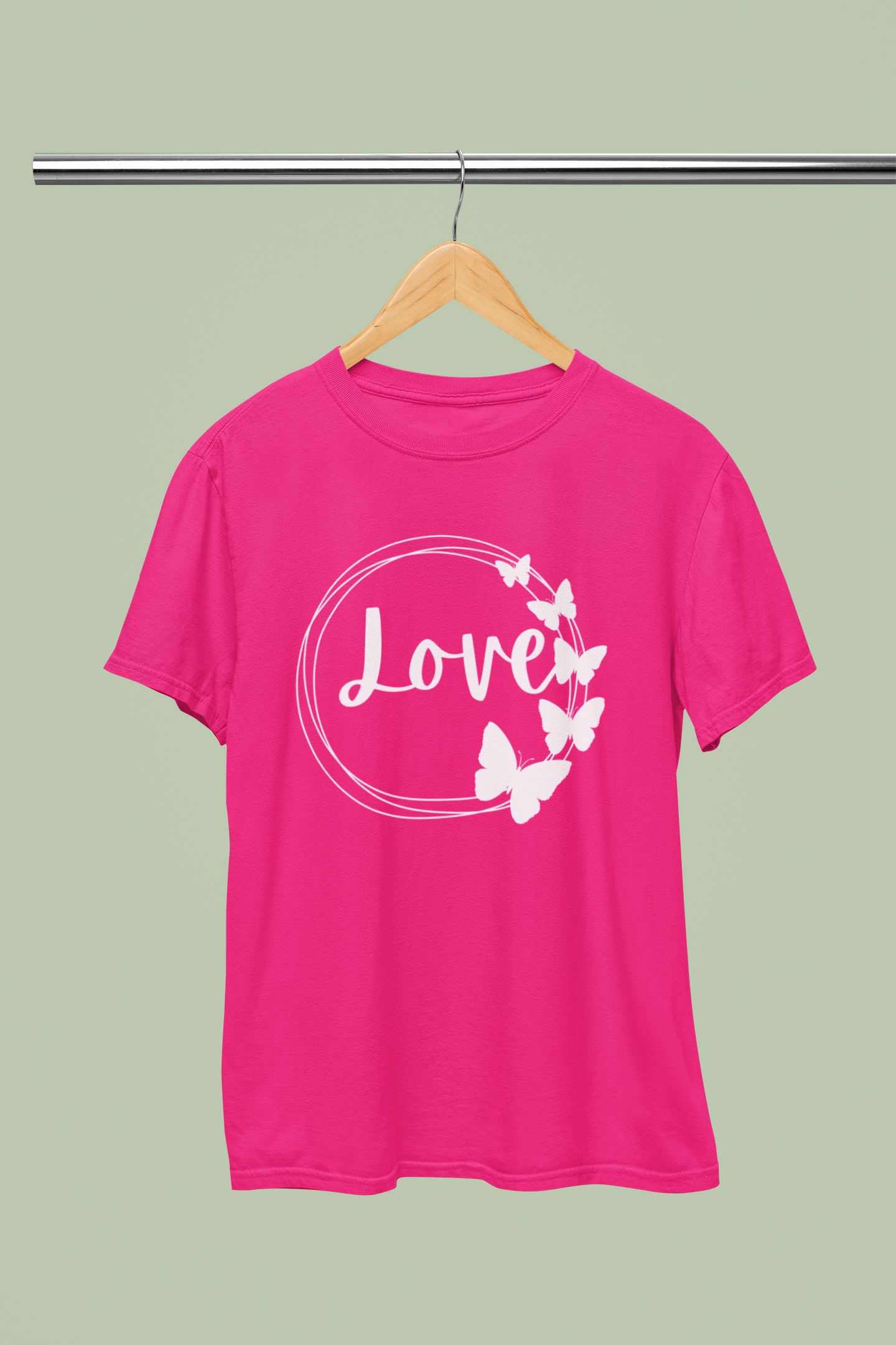 Love with Butterflies Softstlyle T-Shirt