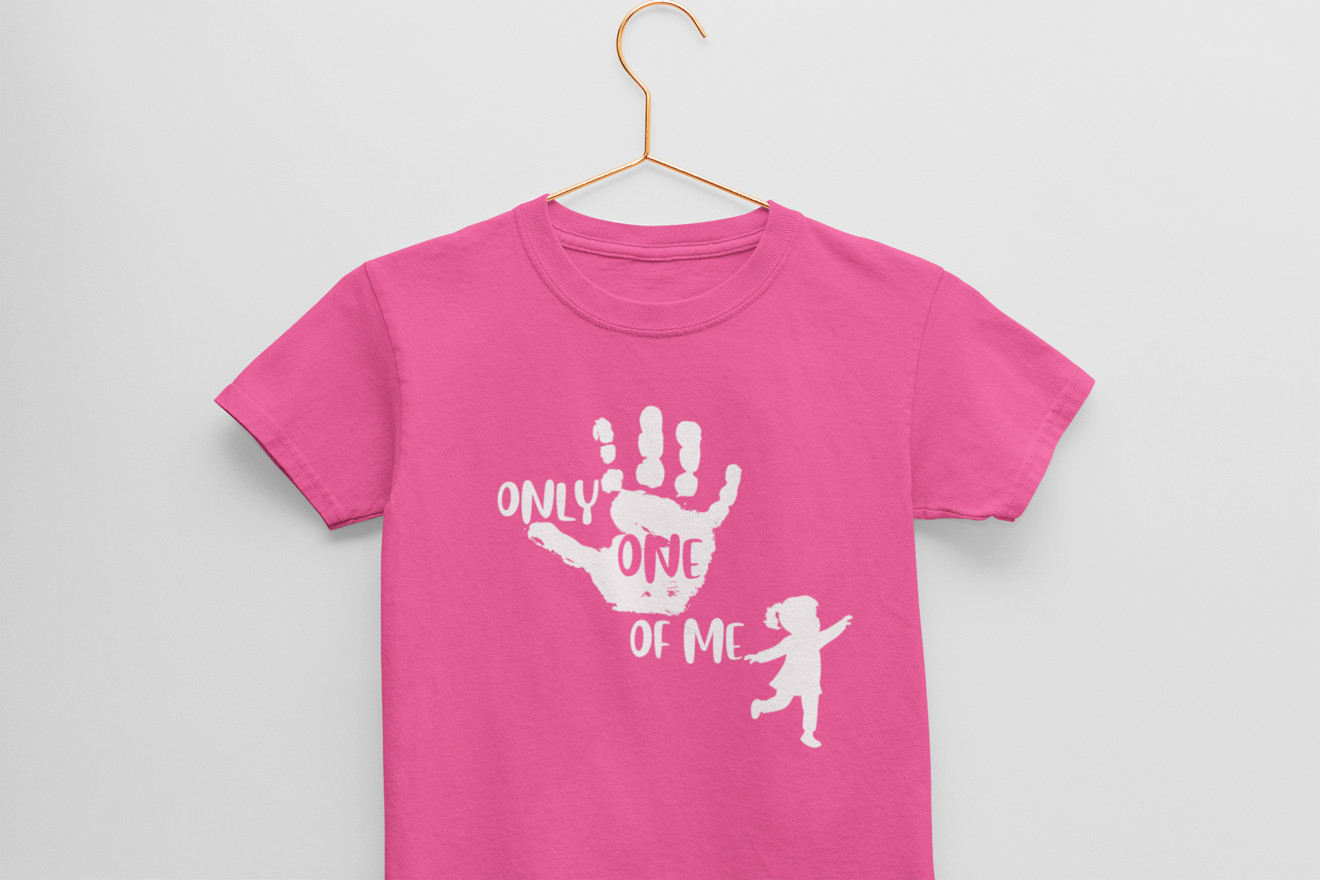 Only One of Me Toddler Fine Jersey T-shirt - Girls