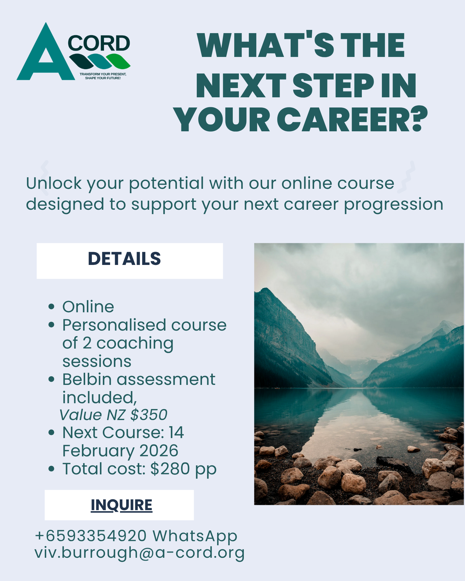 What's The Next Step in Your Career?