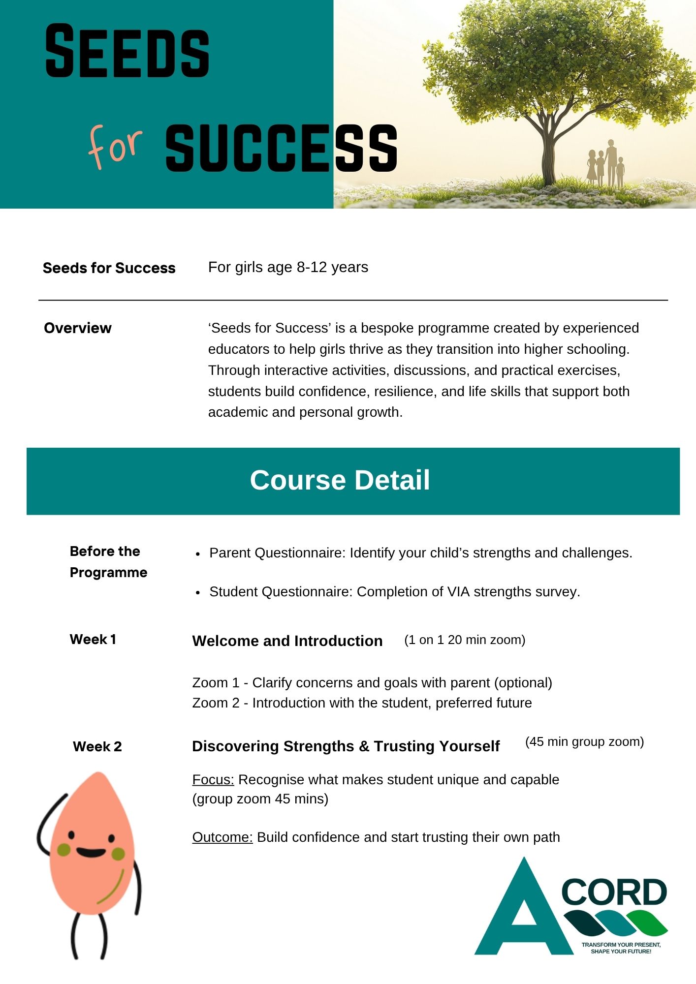 Seeds For Success Girls