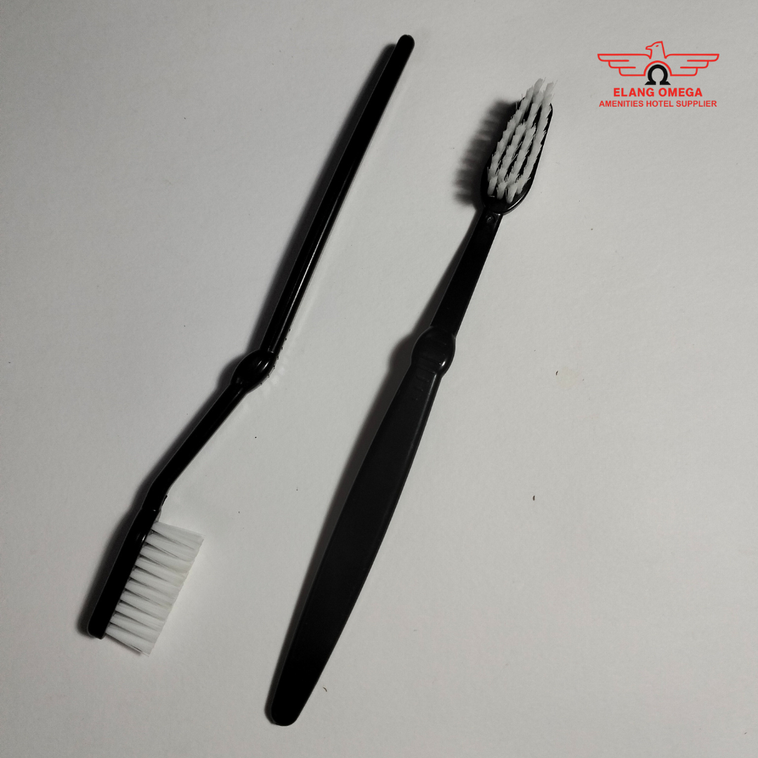 [1000 pcs] Sikatnya saja Sikat Hitam 16 cm