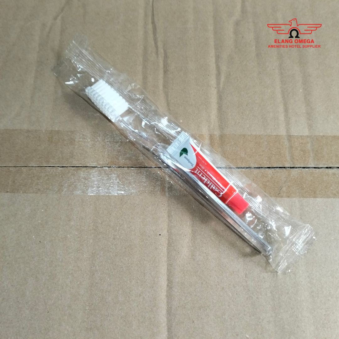 [500 pcs] Dental kit jet set (kristal + pasta 6gr) plastik opp seal