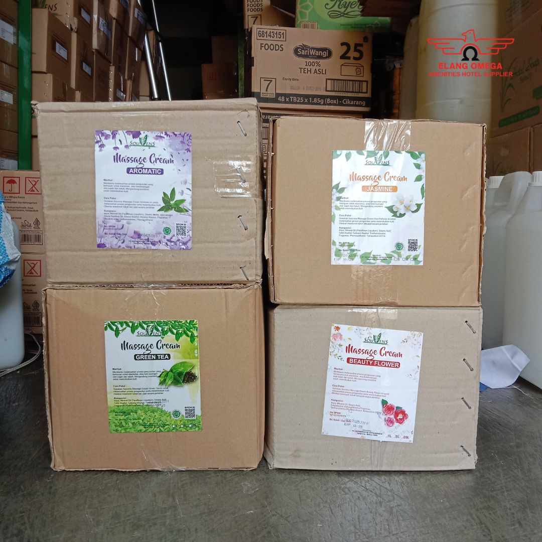  Massage Cream Kemasan Plastik 5 liter / 5kg