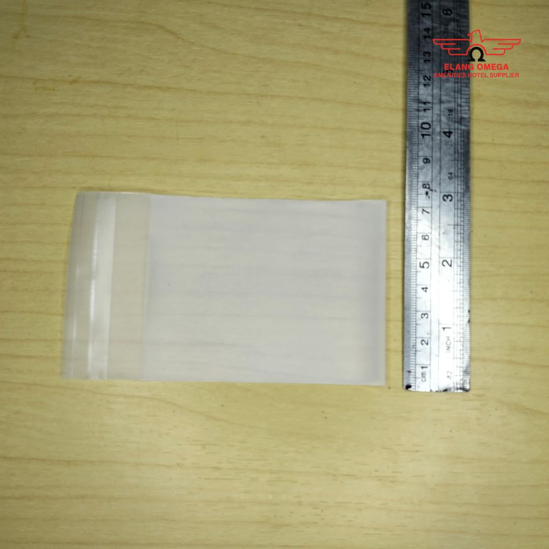 [200 pcs] Plastik Buram Sanitary, shower cap 7 x 9 /80mic Soft