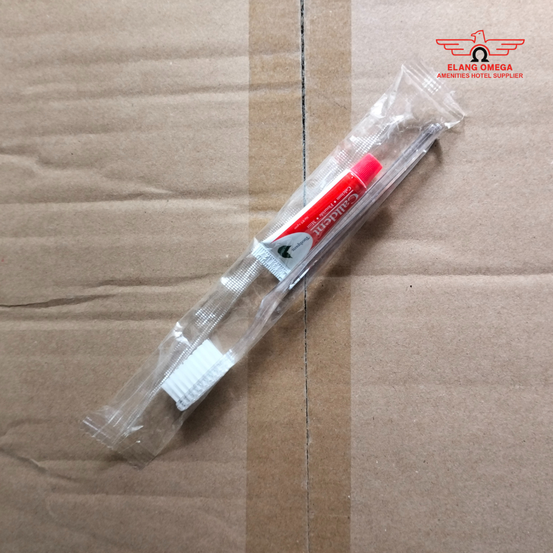 [500 pcs] Dental kit jet set (kristal + pasta 6gr) plastik opp seal