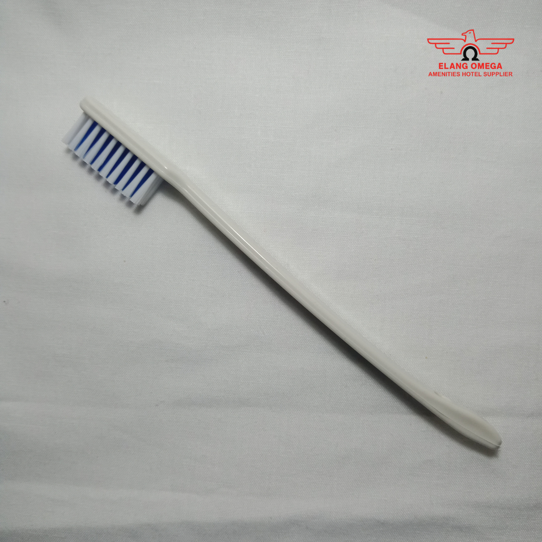 [1000 pcs] Sikatnya saja Sikat Gigi Putih Biru 16cm 