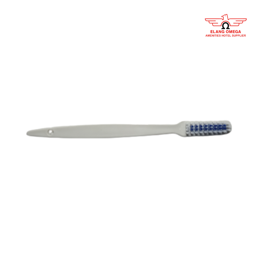 [1000 pcs] Sikatnya saja Sikat Gigi Putih Biru 16cm 