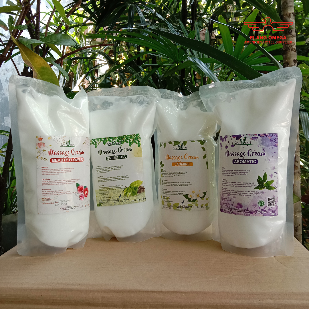  Massage Cream Kemasan Pouch 1 liter