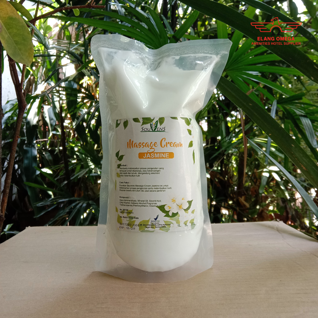  Massage Cream Kemasan Pouch 1 liter