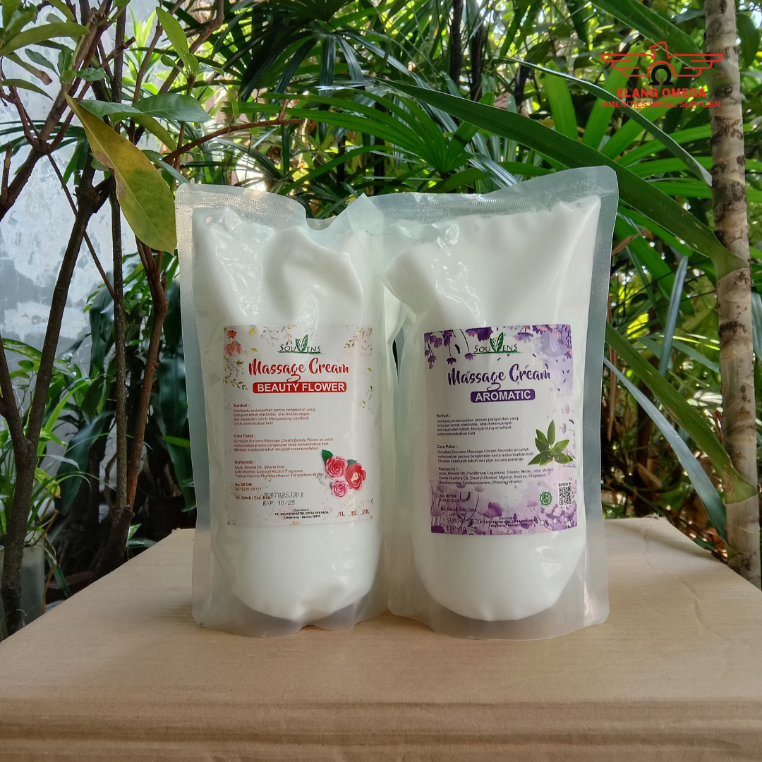  Massage Cream Kemasan Pouch 1 liter
