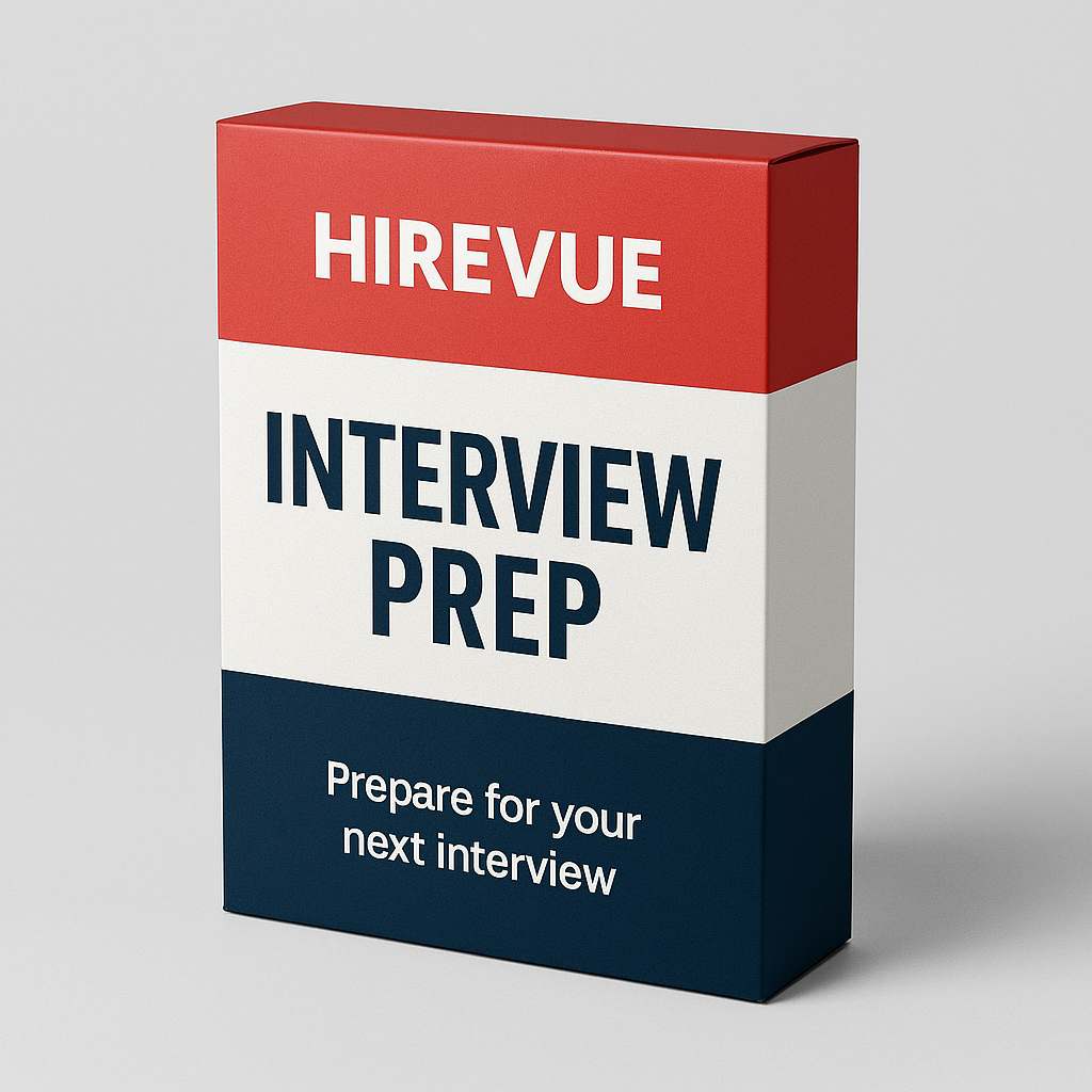 HireVue Interview Prep