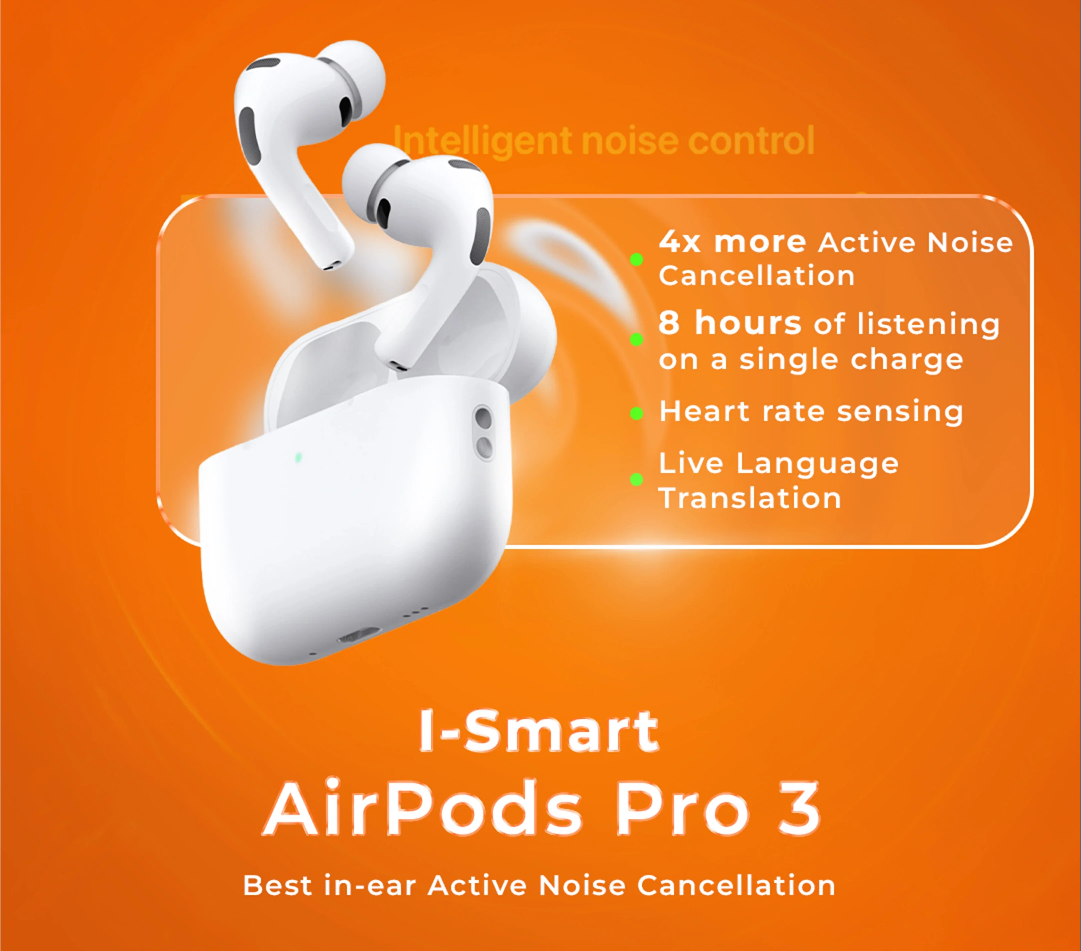 Apple AirPods Pro (2nd Generation) – Active Noise Cancellation & Adaptive Audio