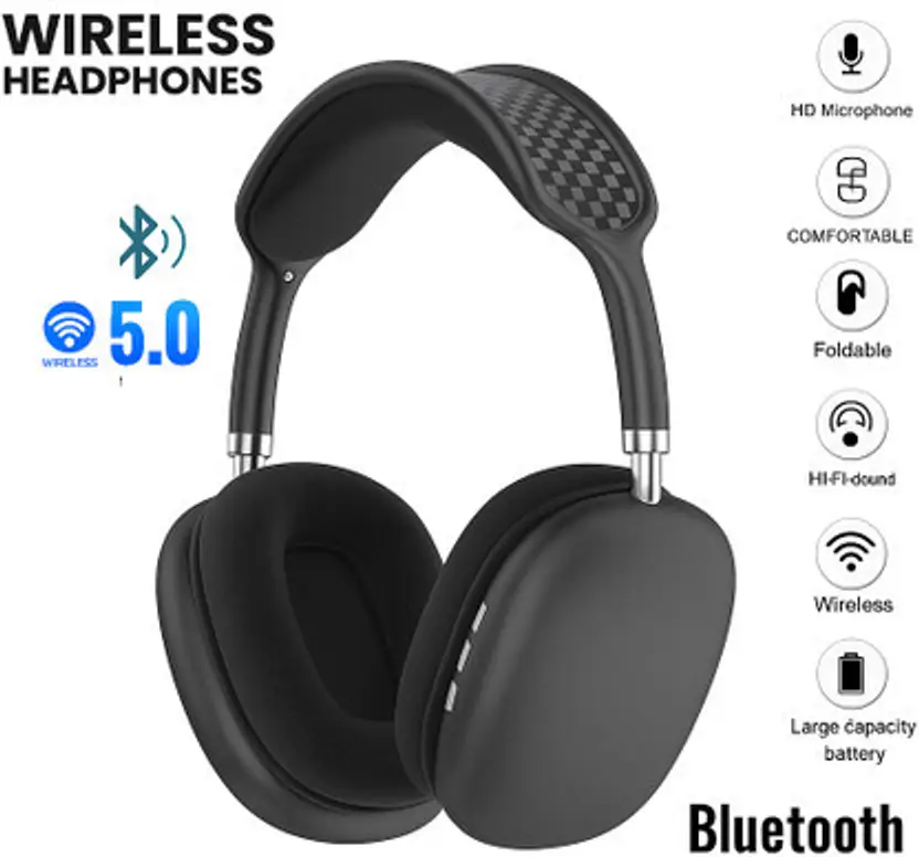 Smart 4K Android Projector – With Built-in Speaker, HDMI, Wi-Fi, Netflix, YouTube + P9 Boom Headphone(ANC)