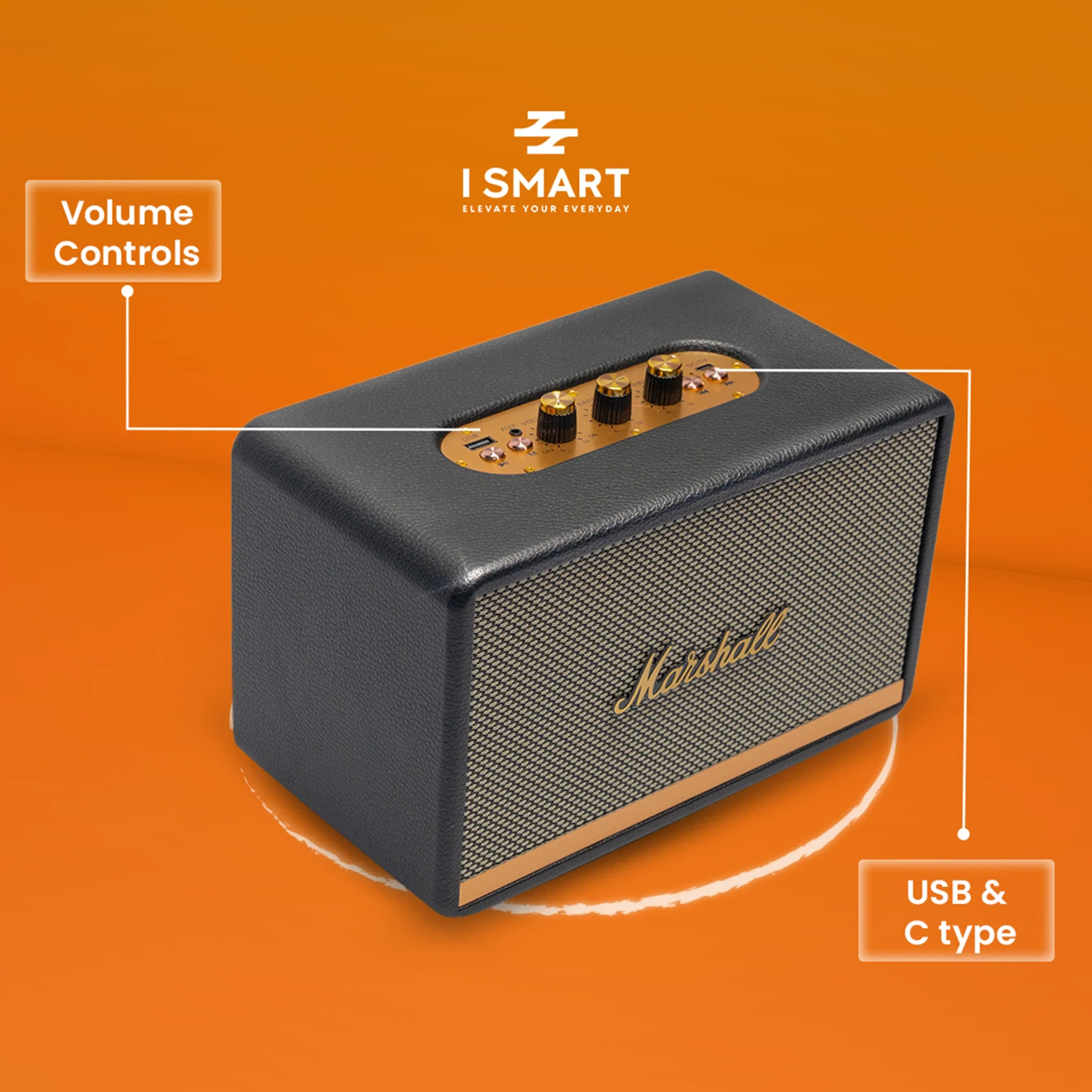 Marshal M-18 Portable Wireless Speaker 