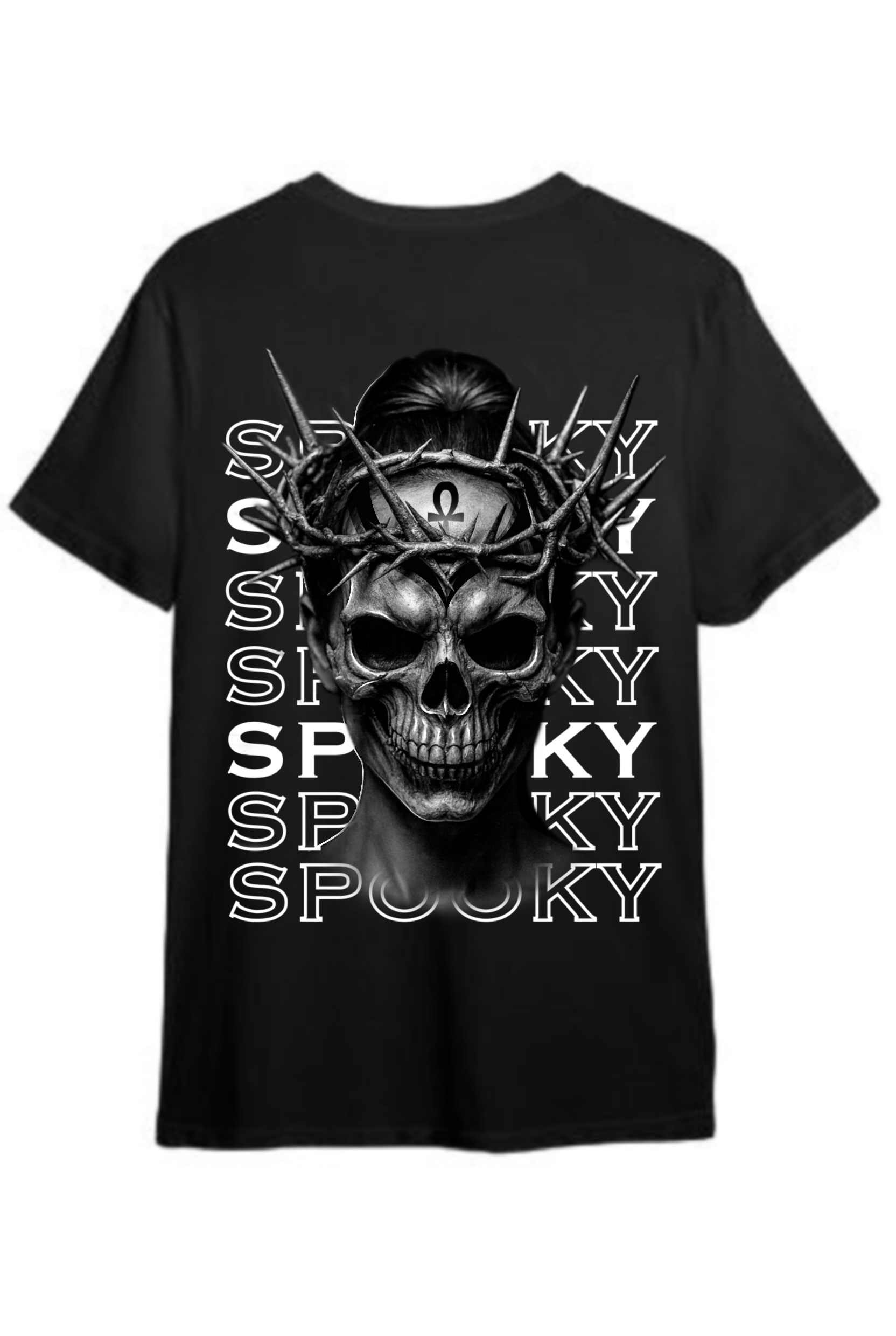 👻 T-shirt « PHARAON NOIR – SPOOKY EDITION » (Édition Limitée)