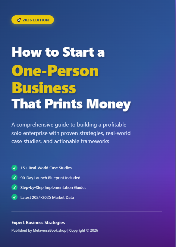 How to Start a One-Person Business That Prints Money