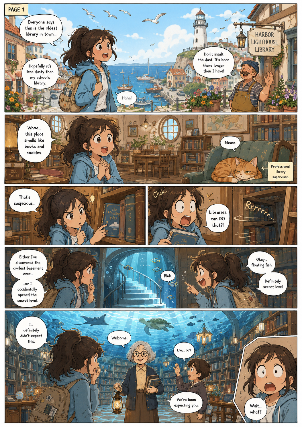 The Library Beneath the Ocean
