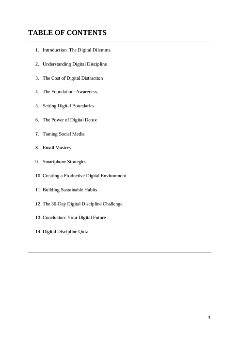 Digital Discipline
