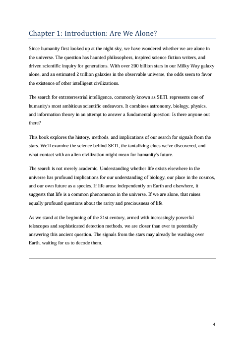 Signals from the Stars