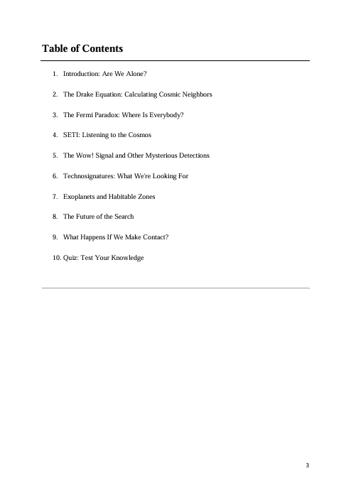 Signals from the Stars