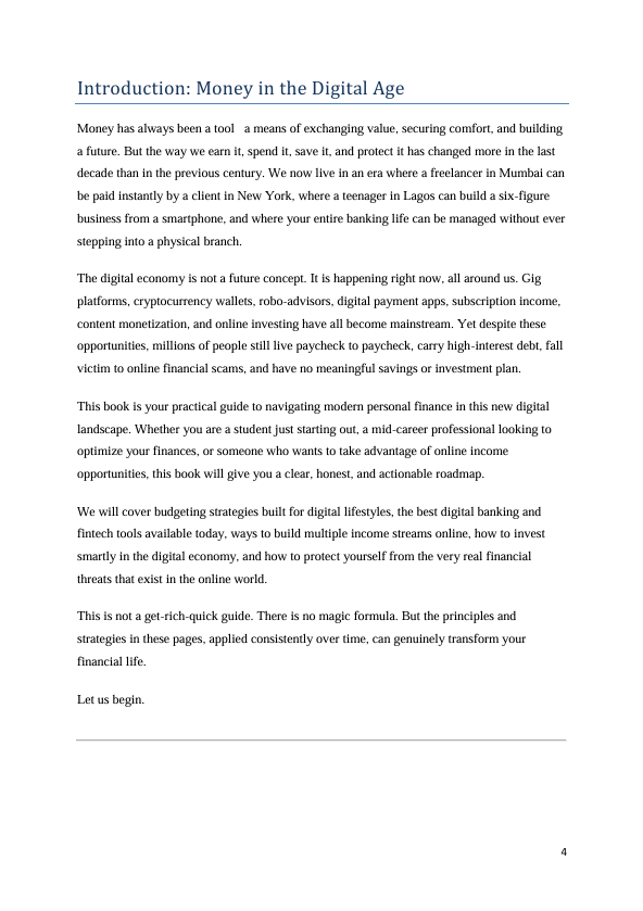 Modern Personal Finance